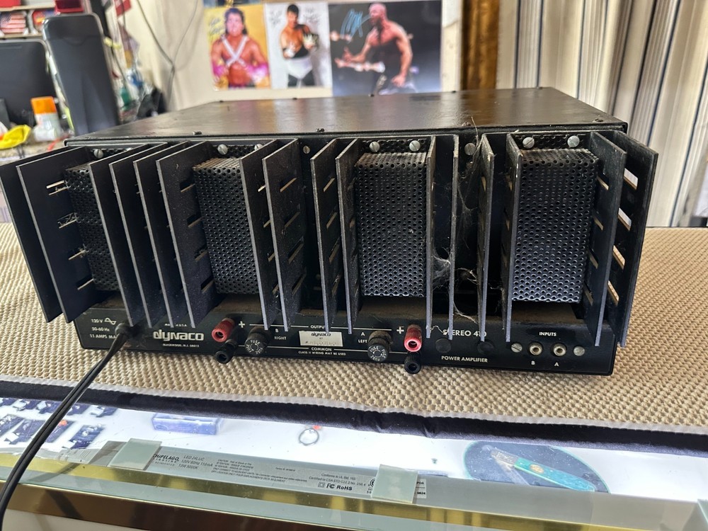 Dynaco Stereo 410 2 Channel power amplifier Works