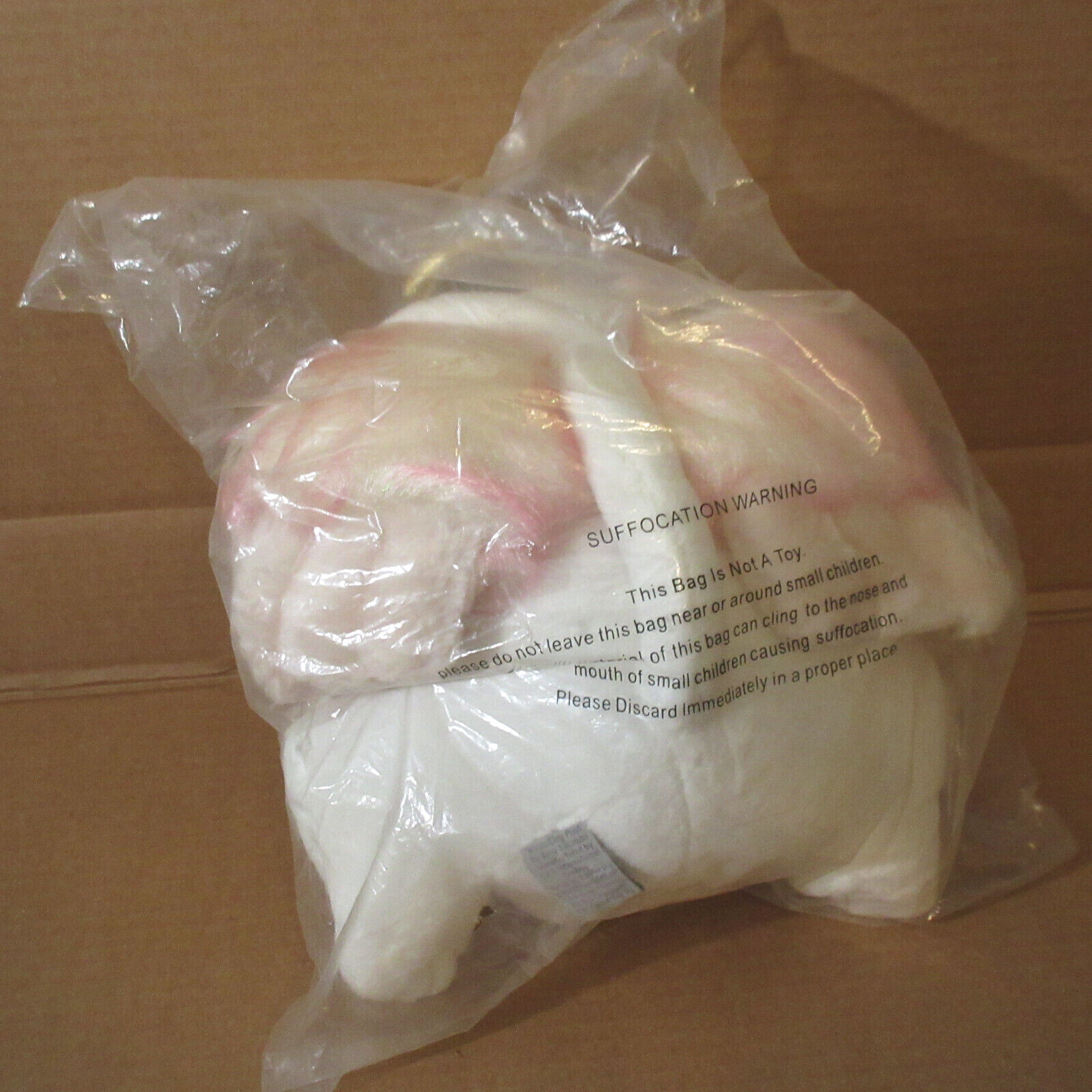 Vtg WhimsiClay Whimsy Clay Amy Lacombe ~10" ANGELICA Angel Cat Plush Stuffed