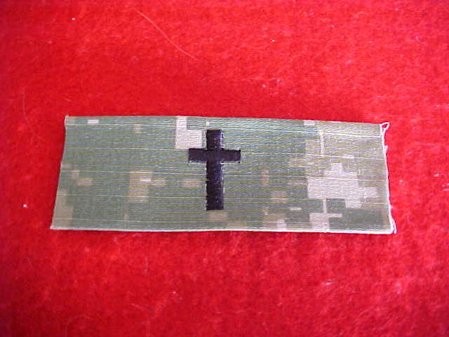 US Navy Type III Green Digital - Chaplin Cross