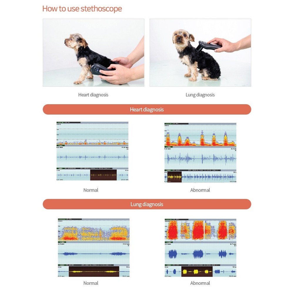 [SUNMEDITEC] Allpets Wireless Stethoscope (AML W10)