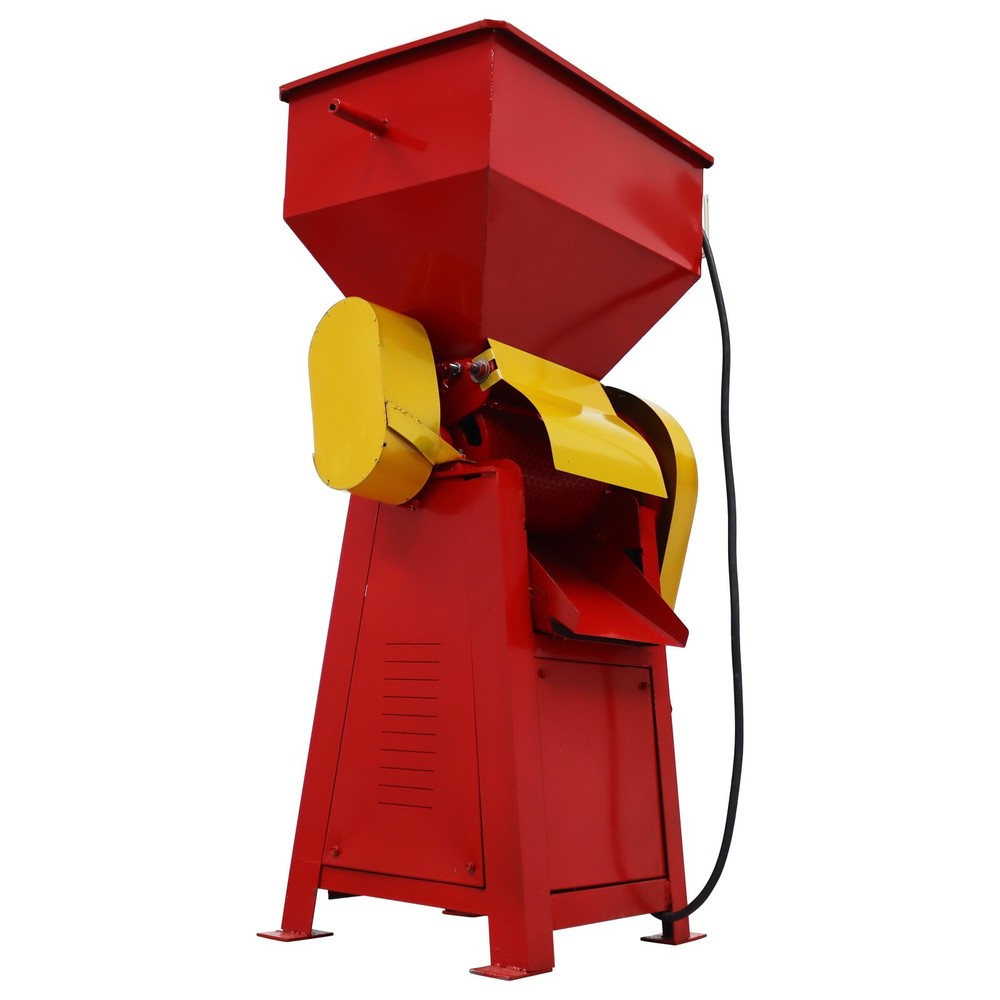 Fresh Coffee Bean Initial Processing Peeling Machine Huller Sheller 220V 1.1KW