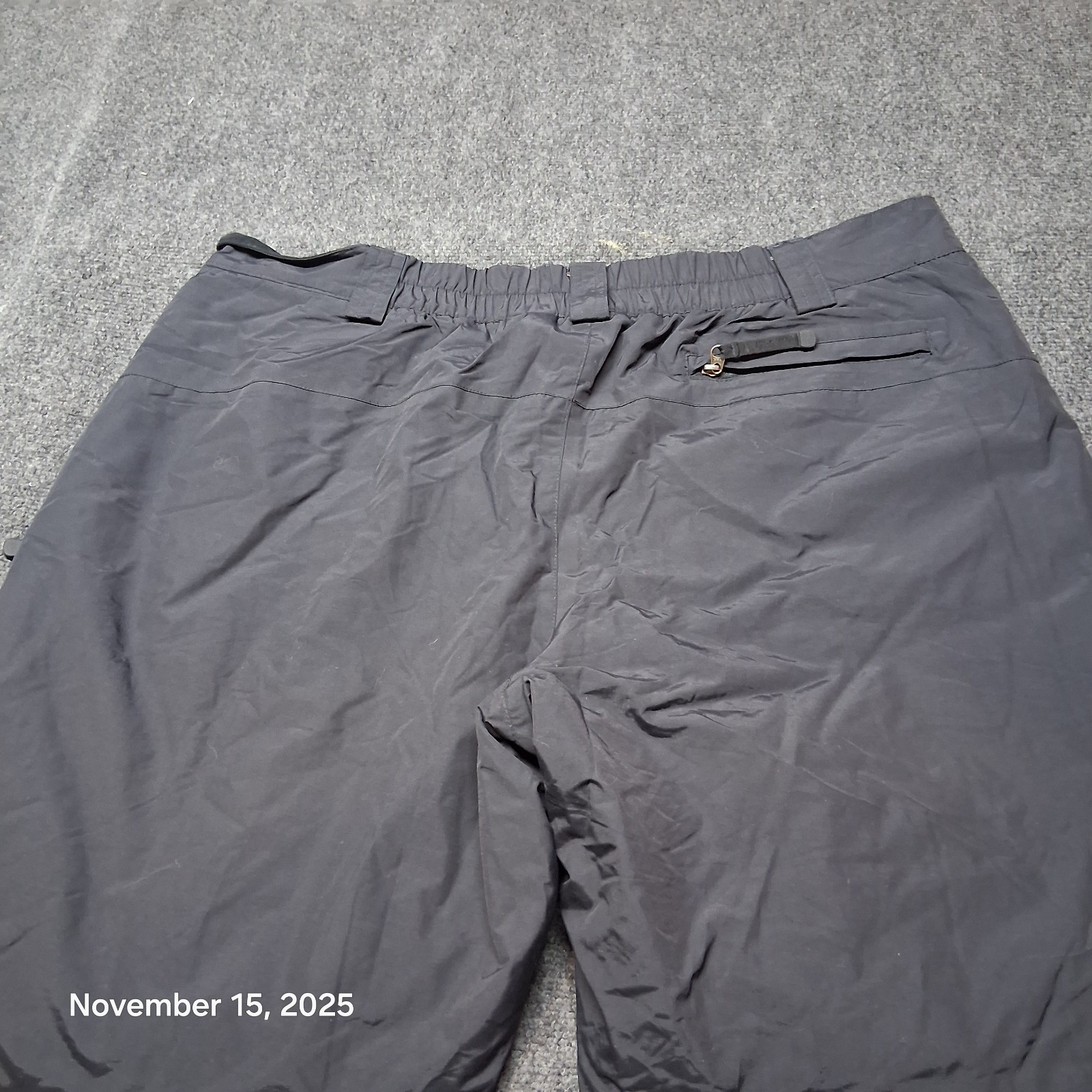 LL Bean Wildcat Insulated Ski Snow Pants Men Size XXL 2XL Black 251912