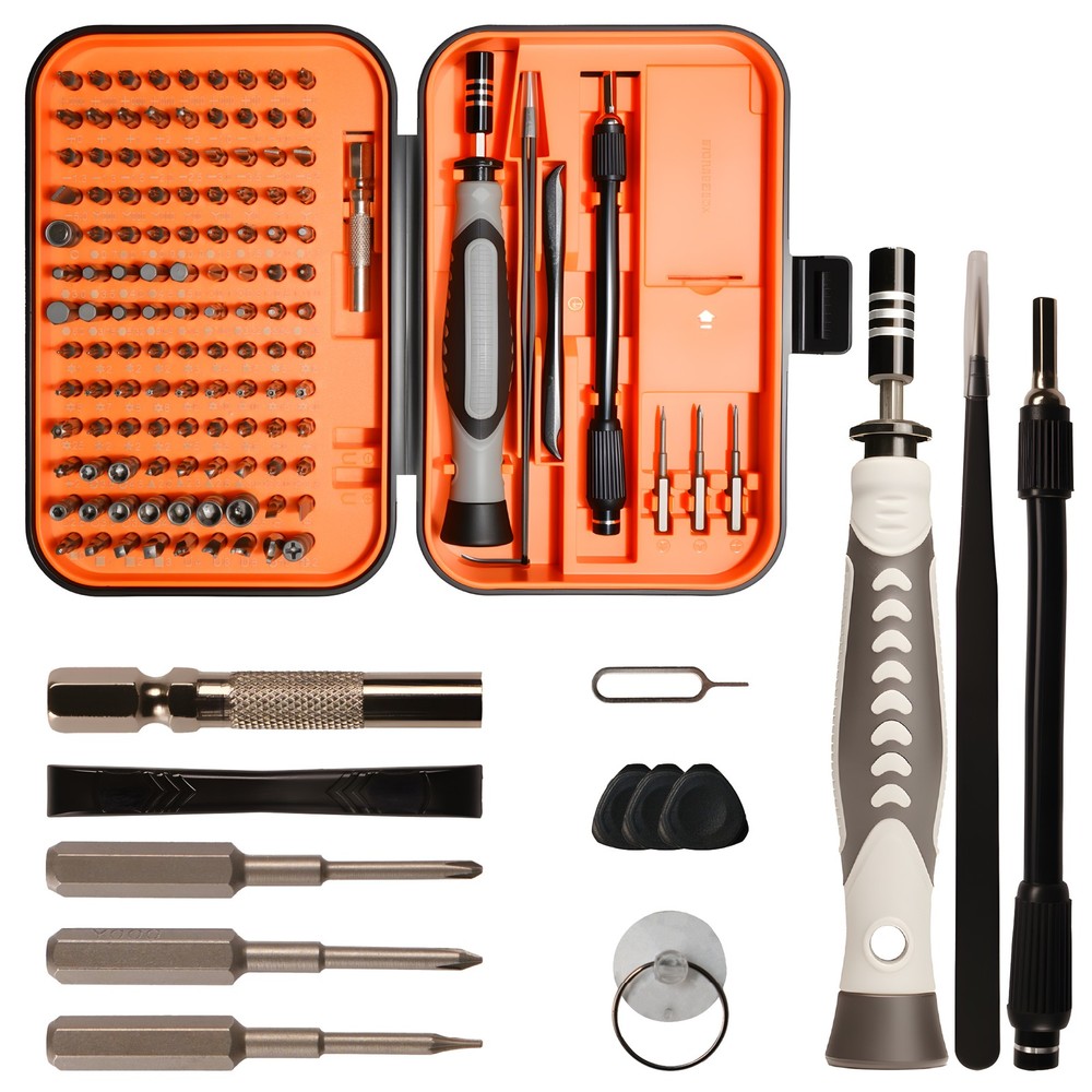 130/150 in 1 Precision Screwdriver Set Electronics Repair Kit S2 Bits Tool Case