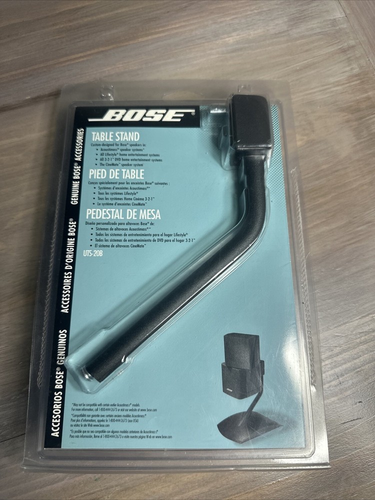 BOSE SPEAKER TABLE STAND UTS-20B NEW SEALED