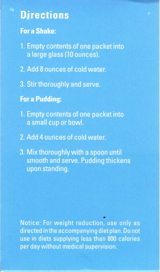 NSN Dark Chocolate Pudding Shake Meal Replacement