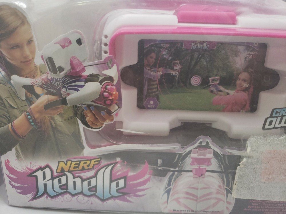 Nerf Rebelle Mission Central App Rail Mount original pkg open box
