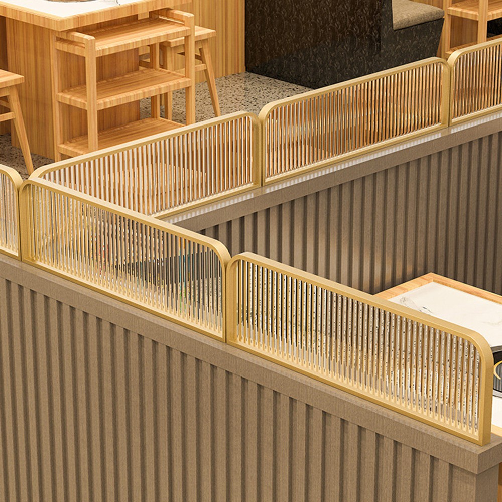 Screen Divider Translucent Table Partition Divider 40X12In Commercial