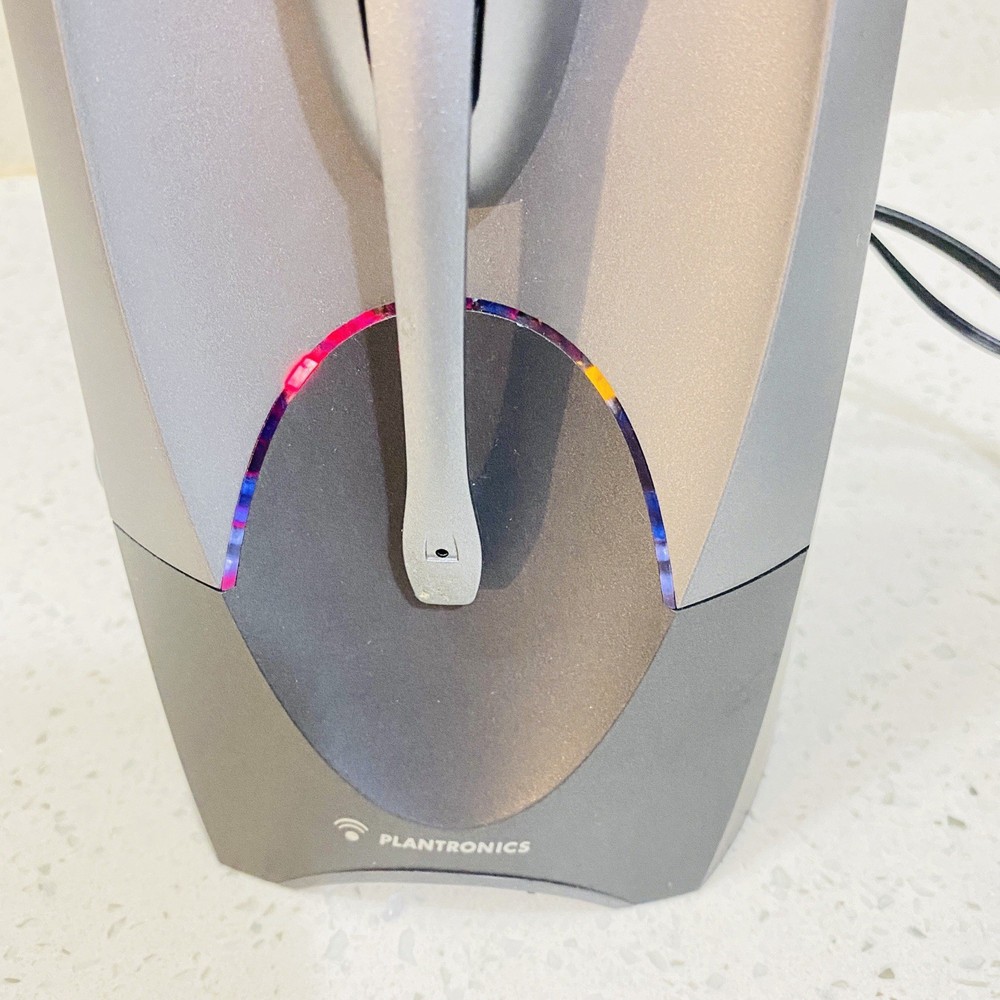 Plantronics CS50 Wireless Office Headset System Tested Works Nice Condition