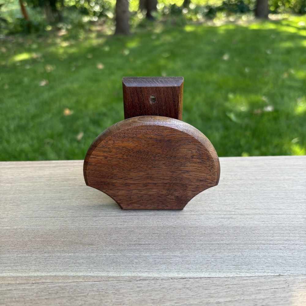 Grouse Tail Fan Plaque, Walnut