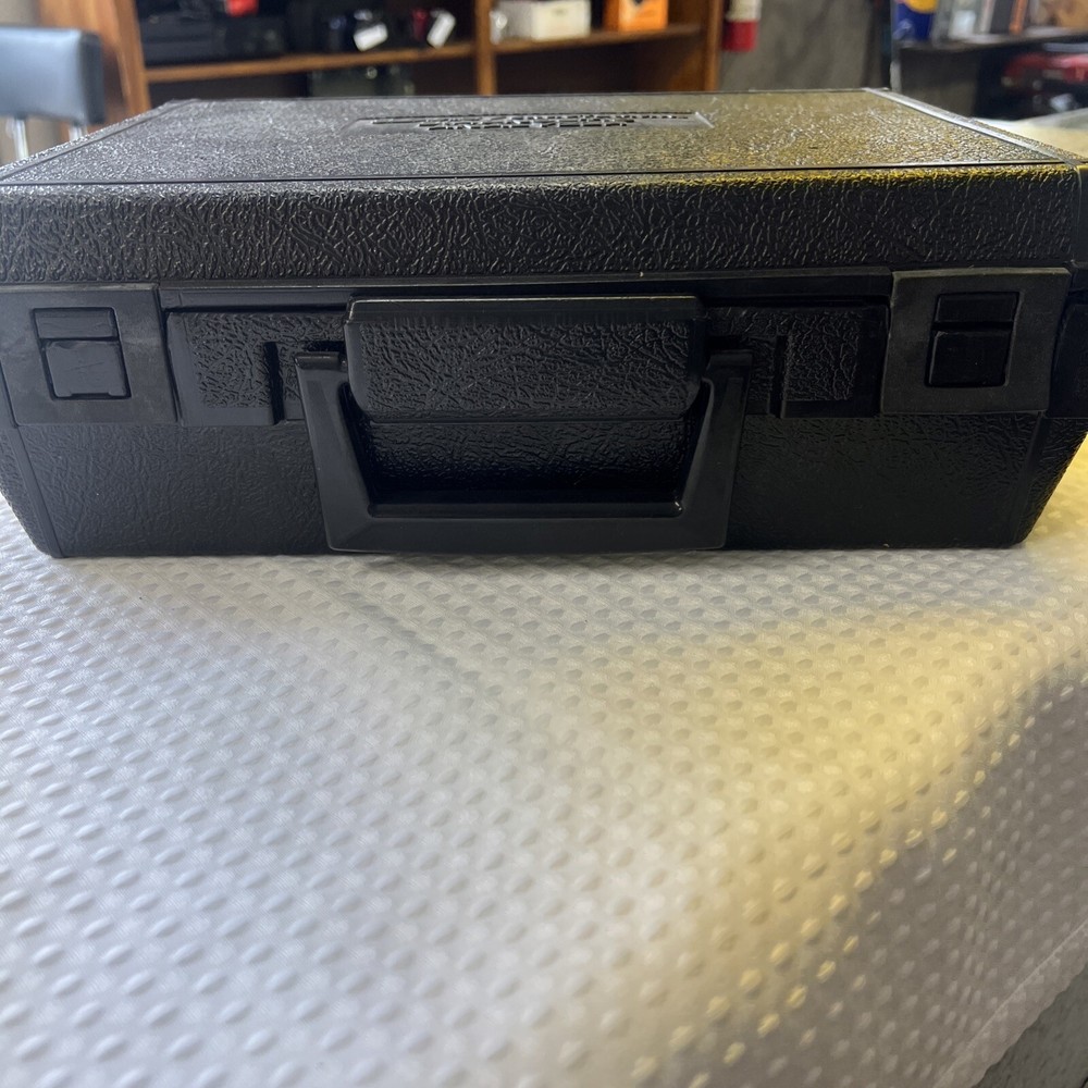 SEARS CRAFTSMAN DIAGNOSTIC ANALYZER W/ ORIGINAL CASE-CABLES & MANUAL-NOT TESTED