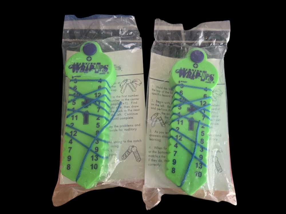 Learning Wrap-Ups Basic Math Addition (Set of 3 Wrap-Ups) -NEW-