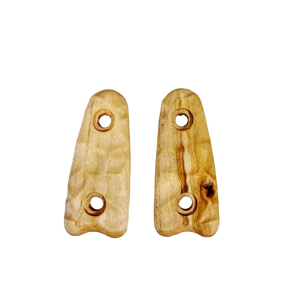 Royalcurl scales compatible with ESEE Izula knife maple (w/ hardware)