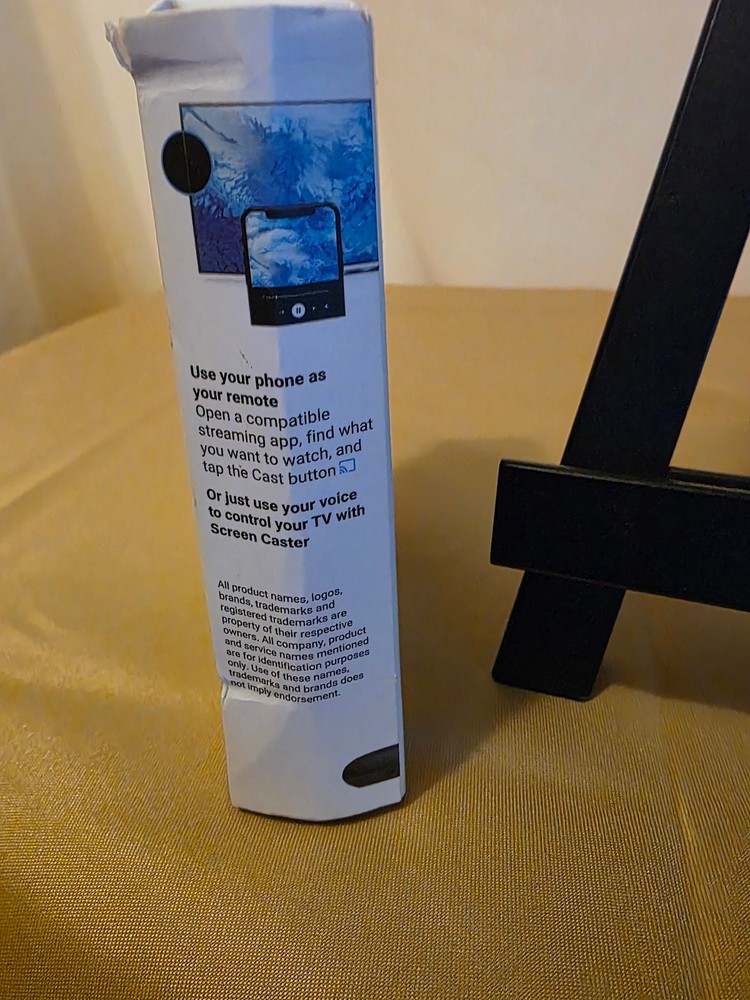 NEW — Screen Caster Streaming Device-Mirror Android/iPhone Screen to your TV