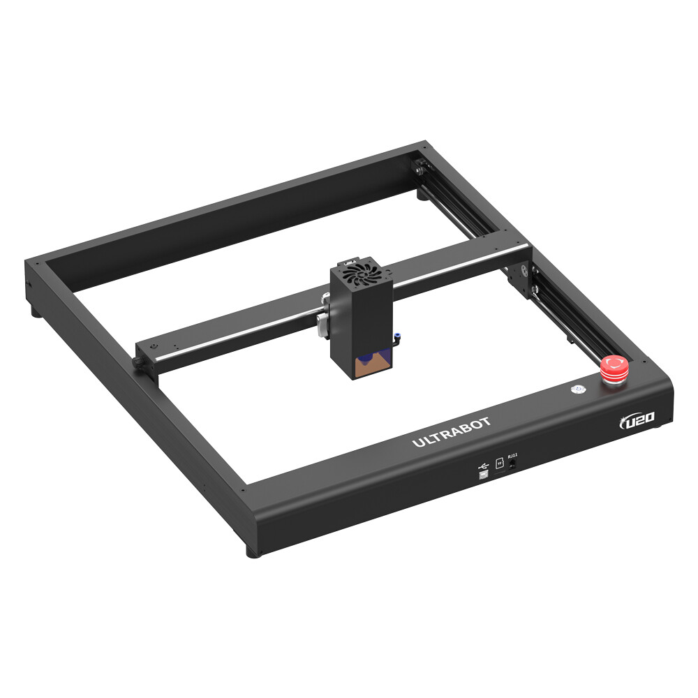 Tronxy U20 20W DIY CNC Laser Engraving & Cutting Machine Big Size 400*400 MM