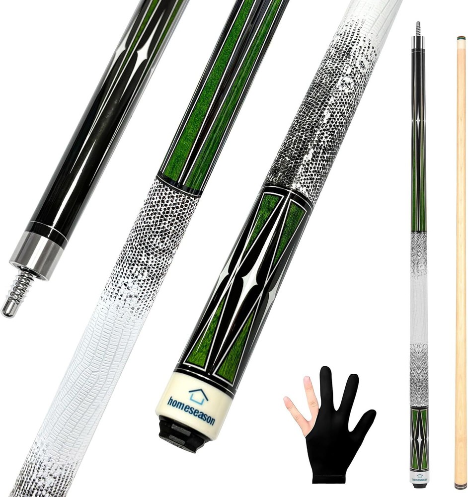 HomeSeason Pool Cue Stick 58" Billiard Cue Sticks