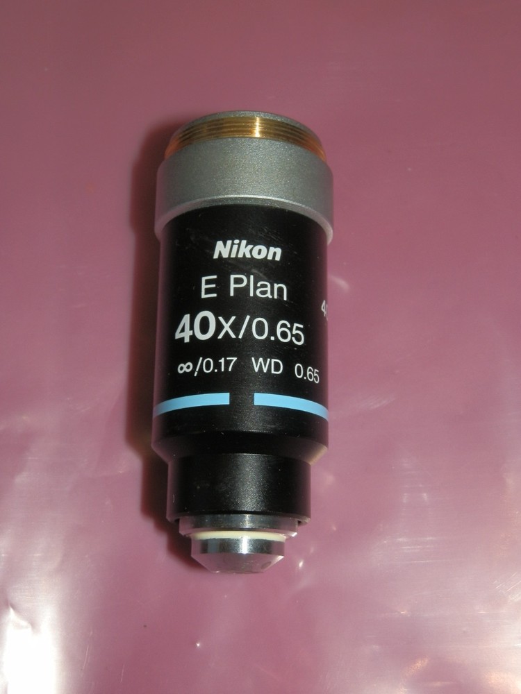 Nikon Microscope Objective E Plan 40x/0.65 For E Series (E200...)