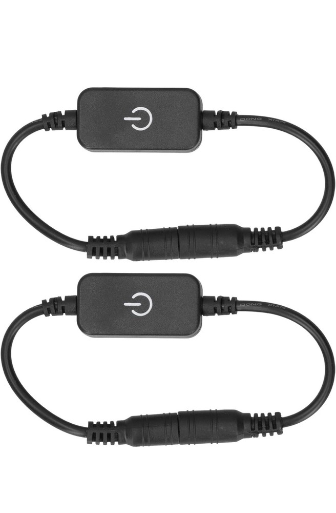 NEW Walfront 2pc Mini LED Strip Touch Dimmer