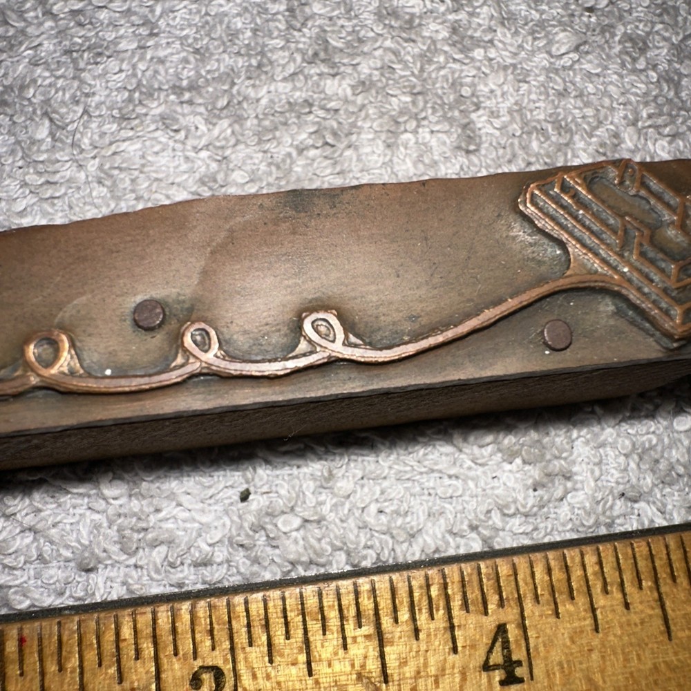 Printing Block ( Electric Breaker Switch ) Copper Face
