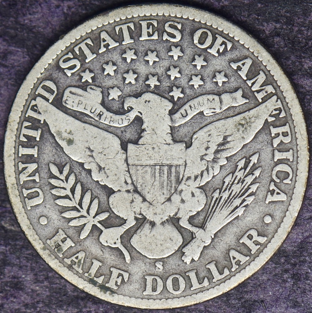 1909-S Barber Silver Half Dollar - ✪COINGIANTS✪