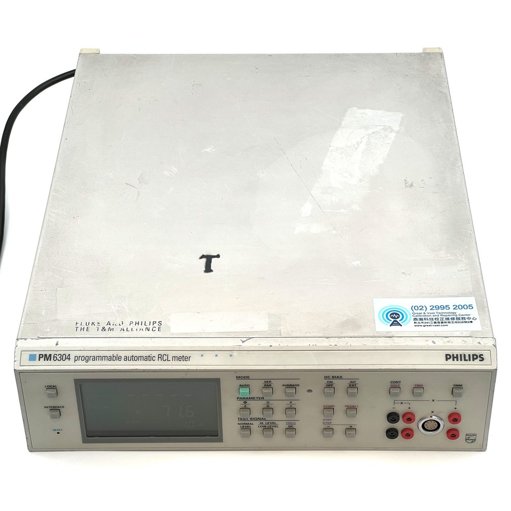 Fluke/Philips PM6304 Programmable Automatic LCR Meter