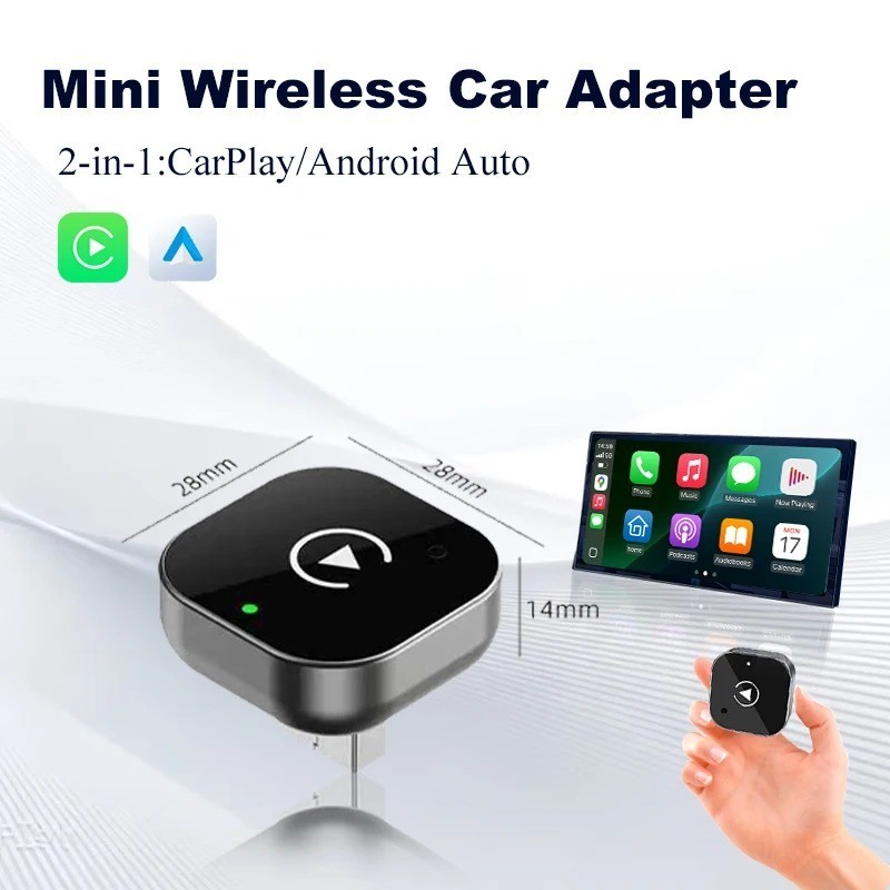 2025 USB Wireless CarPlay Adapter For iPhone Apple Wireless Dongle Plug ＆ Play