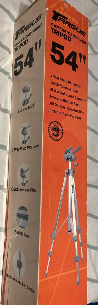 Targus 54” Tripod Camera Camcorder TG-54TR