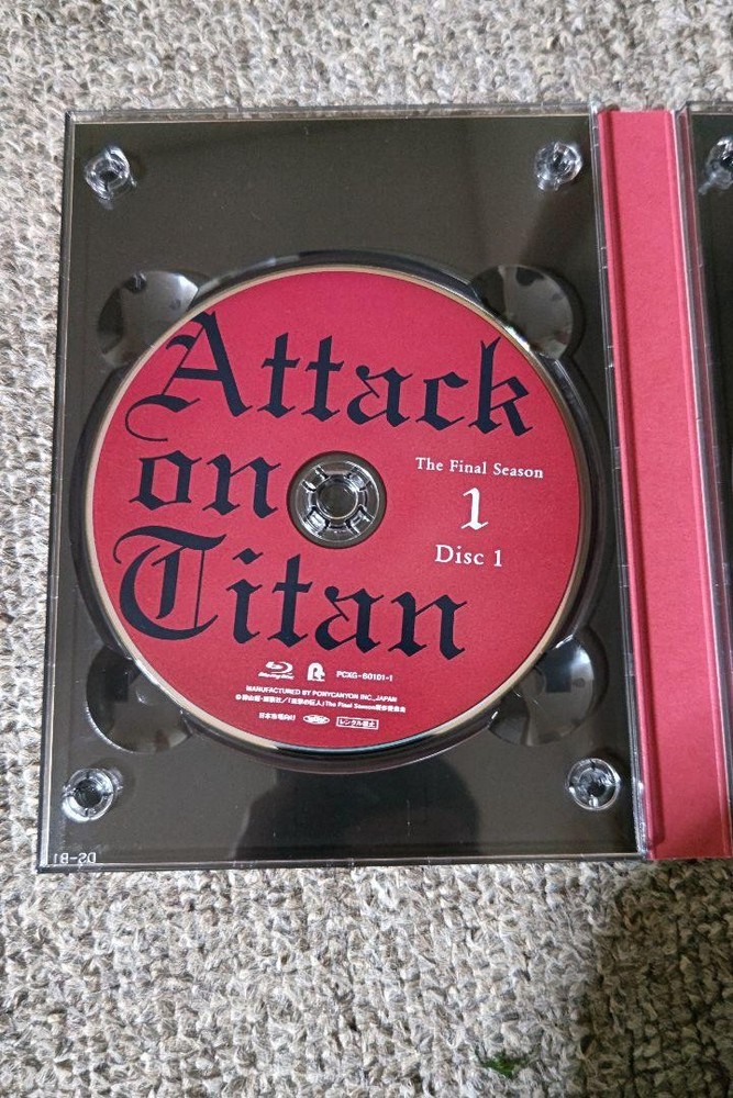 Attack on Titan Blu-ray The Final Season 1 Script