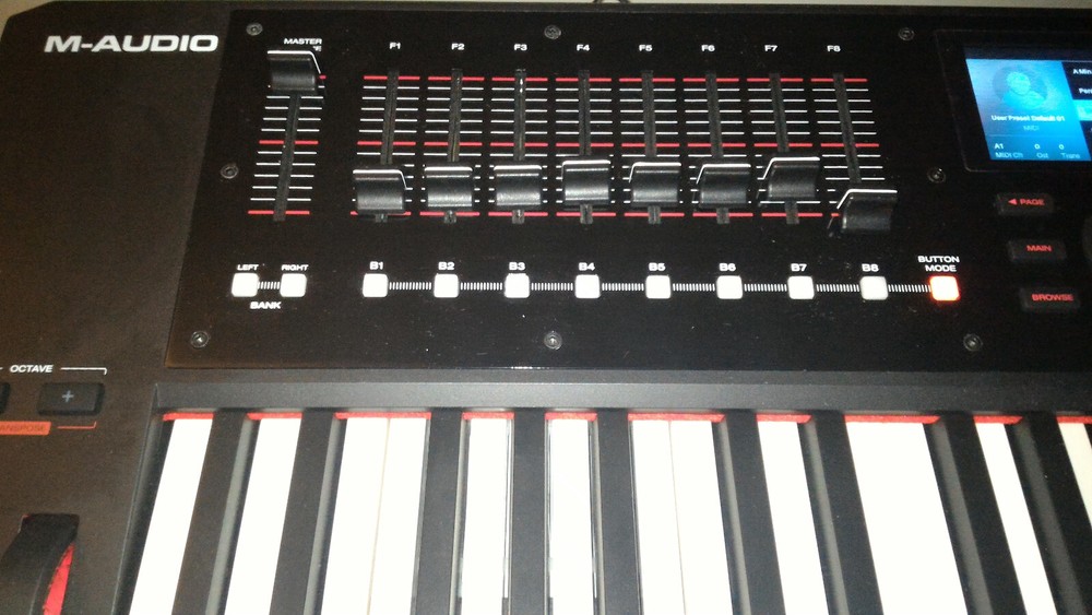 M-Audio CTRL49 Keyboard DAW MIDI 49-Key USB CIB