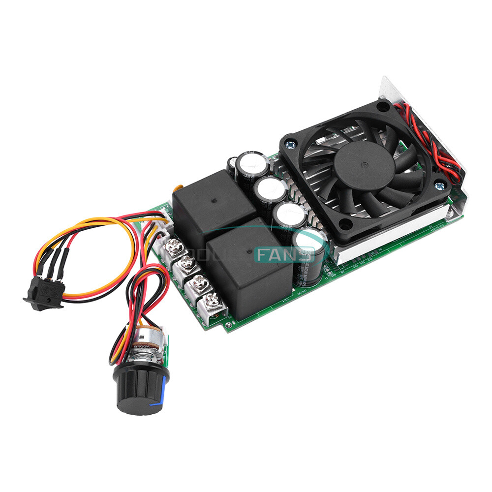 DC10-50V 100A 3000W PWM DC Brush Motor Speed Controller Programmable PLC Control