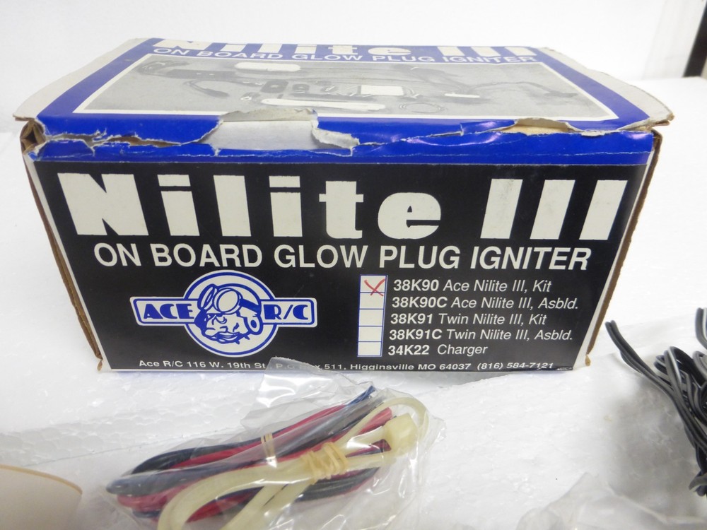 AEC RC NILITE ONBOARD AIRPLANE GLOW PLUG IGNITER KIT