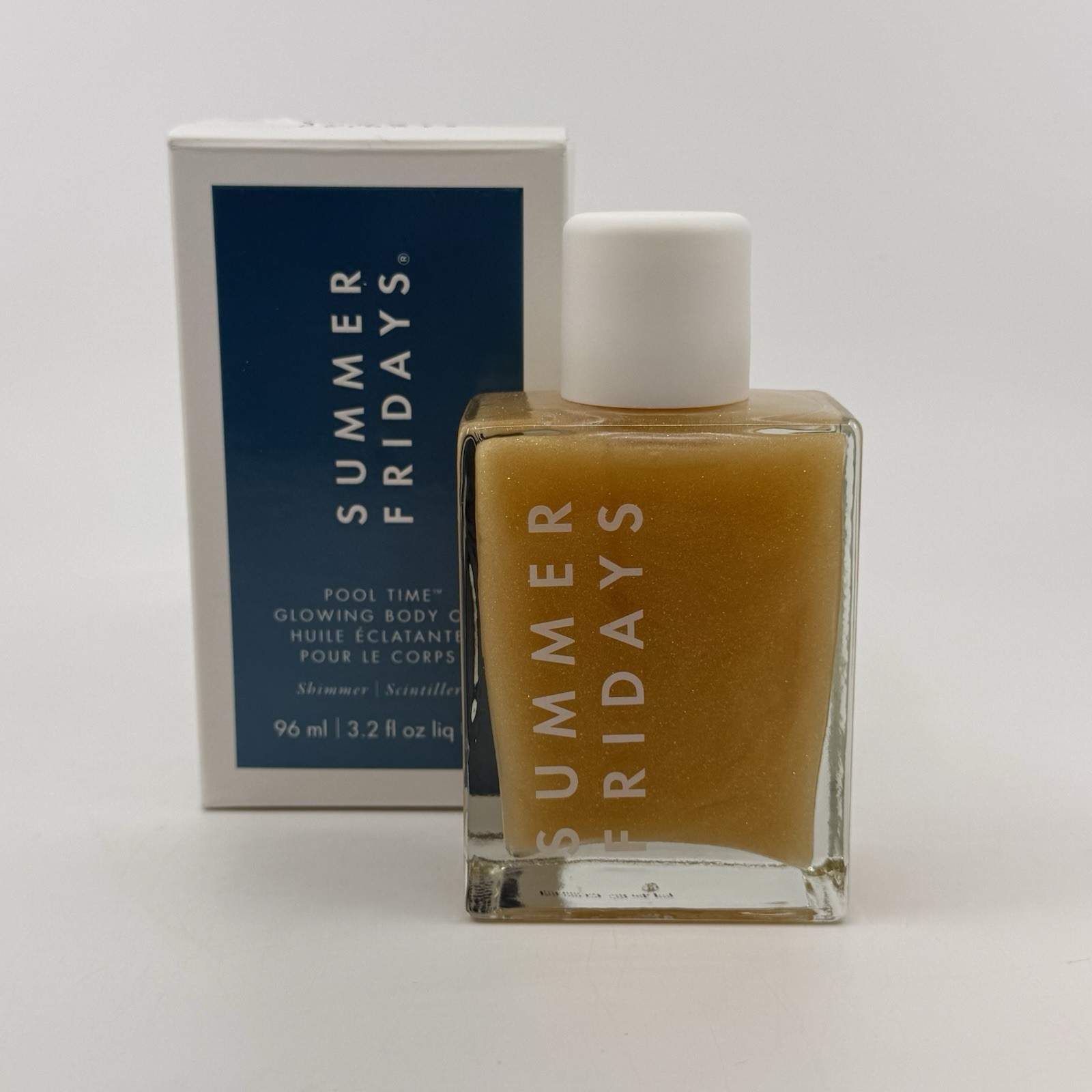 Summer Fridays Pool Time Glowing Body Oil 3.2oz Shimmer NEW IN BOX SEALED