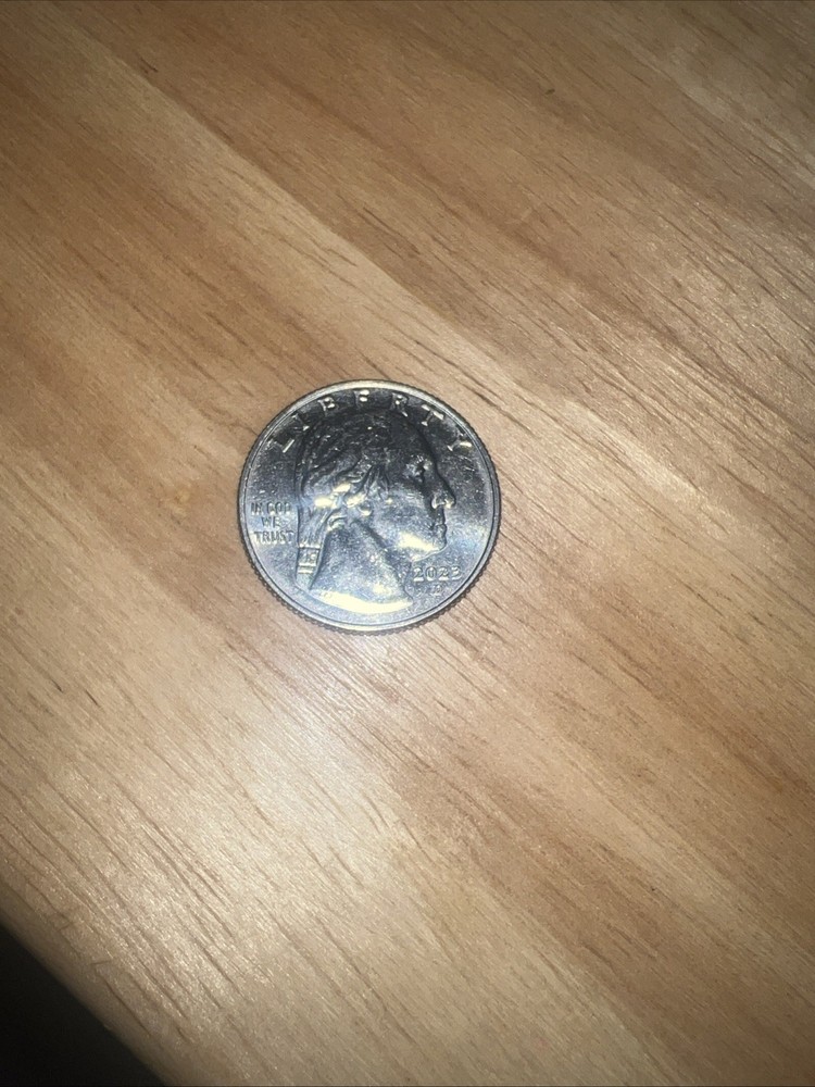 ERROR - 2023 D - Jovita Idar Women's Quarter  Reads “In Cod We Trust”