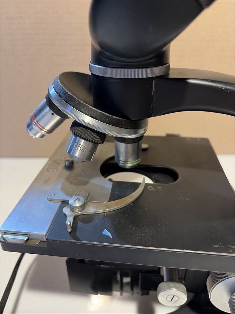 Vintage Steindorff Berlin Monocular Microscope Tested