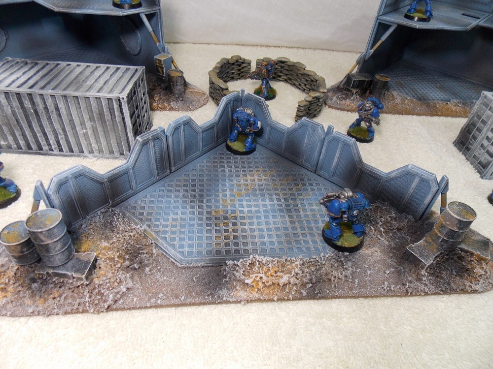 WARGAMING TERRAIN PAINTED BUNDLE 9 PIECE SET...ADVANCE ORDERS