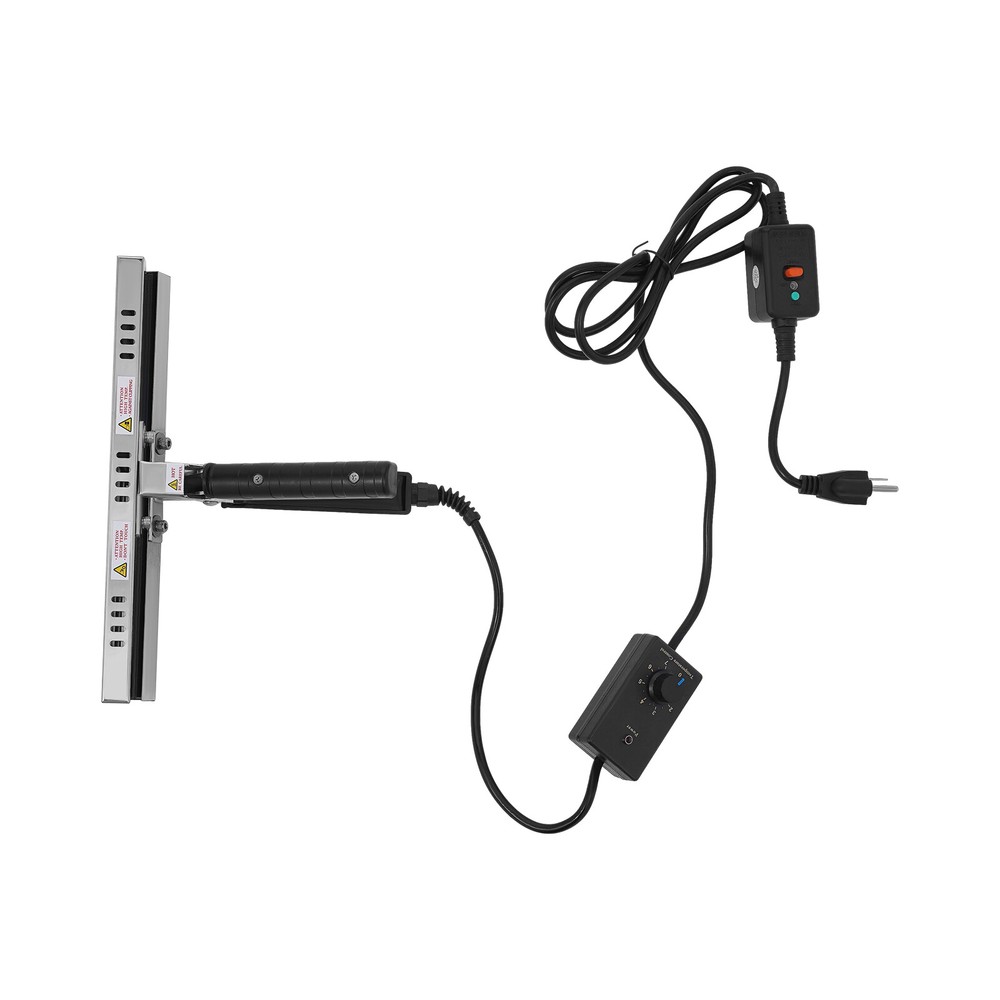 12" Portable Hand Sealing Machine with Adjustable Temperature Control