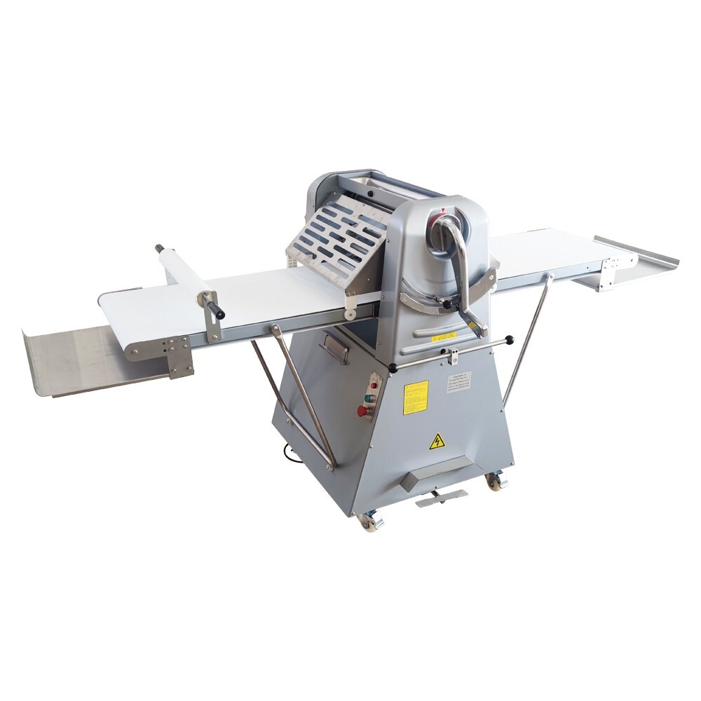 1-50mm Dough Sheeter Reversible110V Dough Roller Machine Adjustable Pizza Sheete