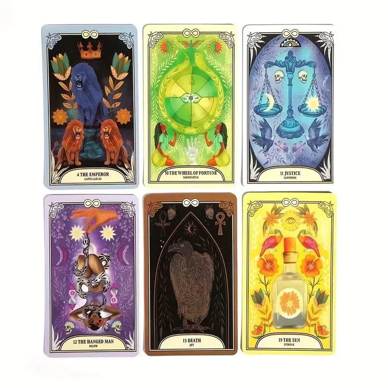 The Crystal Magic Tarot Deck. New. 78 Cards.