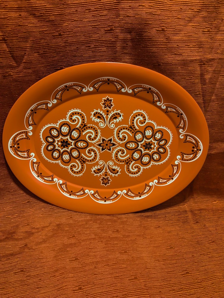 Bandana Patterned Platter