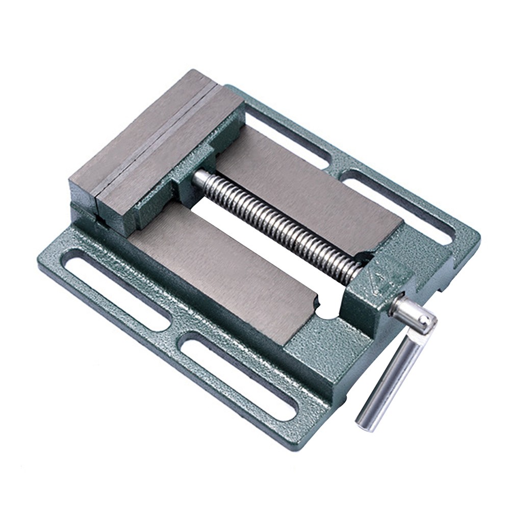 Heavy Duty 4inch Press Machine Work Bench Pillar Clamp Jaw Vice Vise Drill ☾