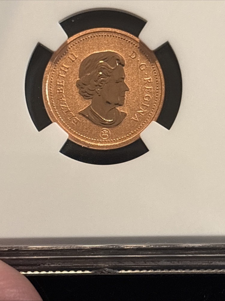 2012 Canada Penny Ngc Sp68 Red 1C