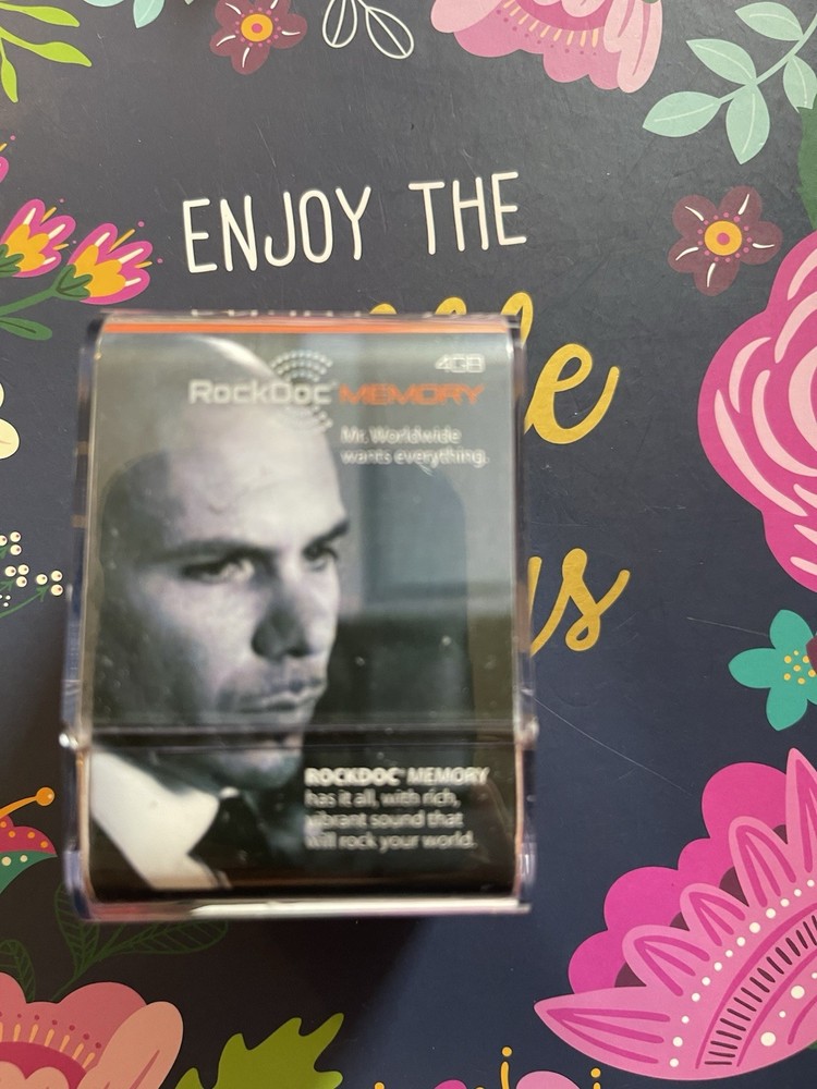 Pitbull Mr Worldwide RockDoc Memory 4GB Model Rick06m Wireless Speaker