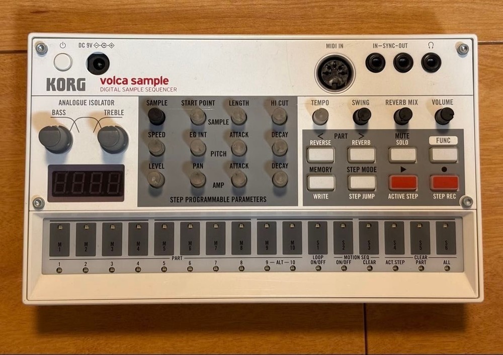 Korg Volca Sample Digital Sample Sequencer Good GP