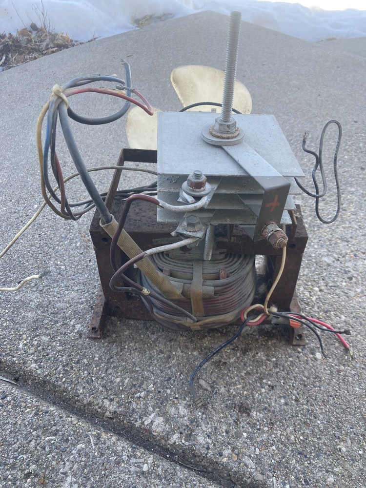 Vintage Rectron Selenium Rectifier And Transformer From Dayton Charger Steampunk