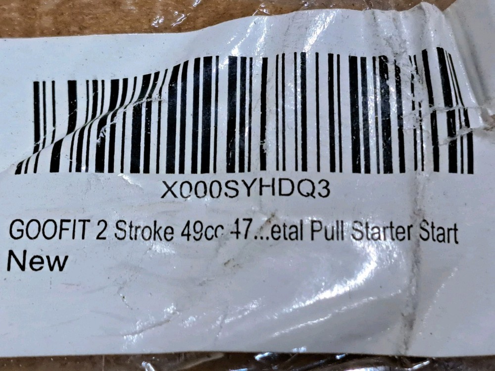 GooFit 2 Stroke 49cc Pull Starter