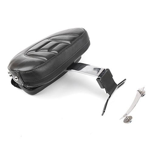 Back Rest, Motorcycle Driver Seat Rider Backrest Pad Driver Backrest Chrome