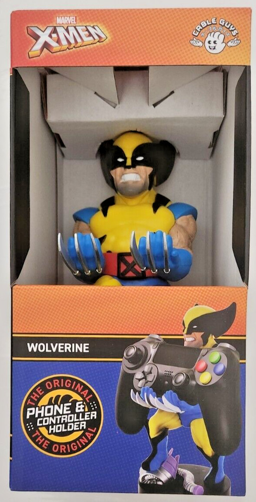 Cable Guys: Phone + Controller Holder - Wolverine Brand New (Marvel)