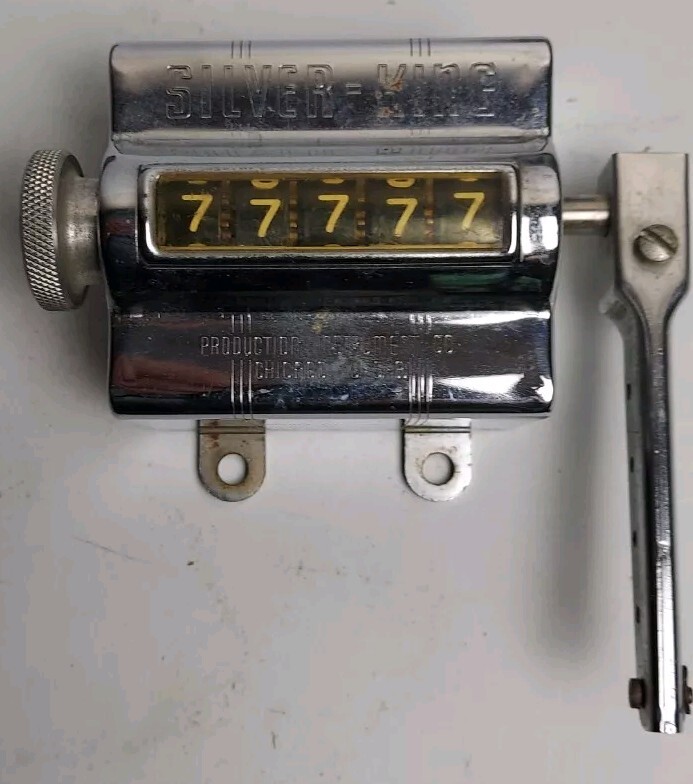 Vintage Silver King Model ARS -5 Mechanical Counter