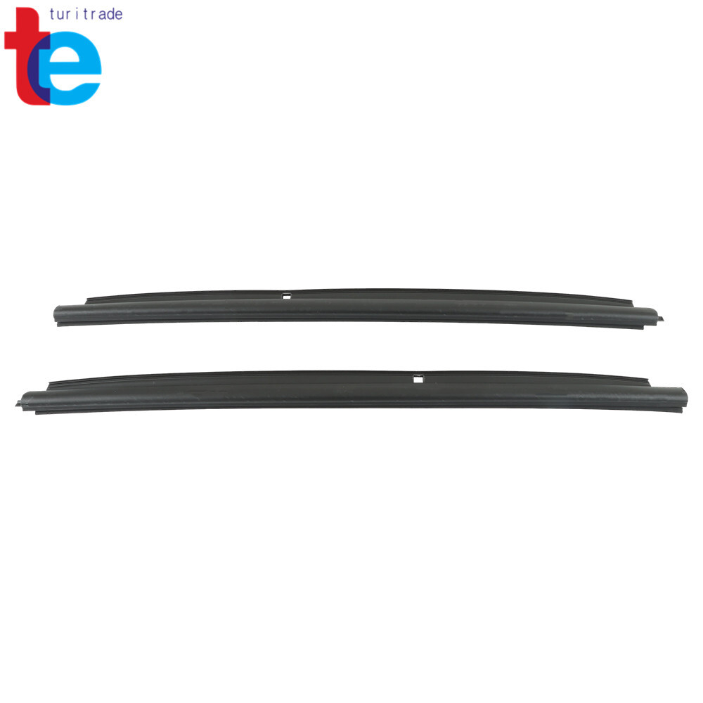 2pcs Front Outer Window Sweep Seals Pair For 99-06 Silverado/Sierra 1500