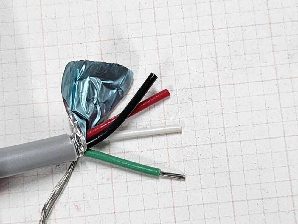 Carol C0782A 20/4C Shielded Tinned Copper Computer/Communication Cable /50ft