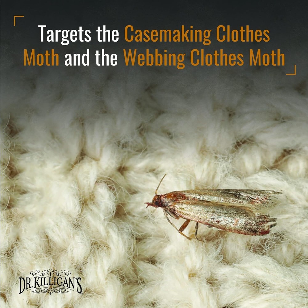 Dr Killigan's Moth Traps For Clothes Premium 6 Pack Effective Moth Control